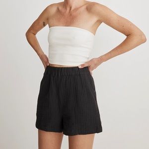 Madewell Lightspun Easy Pull-On Shorts Size Medium